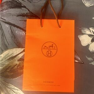 Hermès paper bag. Authentic